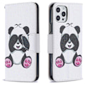 Pikkukuva 4 / 4: Lompakkokotelo iPhone 13 Pro Max - Panda