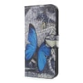 Pikkukuva 5 / 7: Plånboksfodral Oneplus 5 - Blå Fjäril