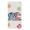 Pikkukuva 2 / 6: Plånboksfodral Samsung Galaxy A70 - Ugglor & Blommor