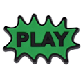 Miniatyrbillede 3 af 4: #25 stk. Croc-sko med spilcontroller-dekoration Strand-sko DIY#