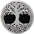 Miniatyrbillede 2 af 5: #Broderet patch i form af Yggdrasil, livets træ i#