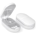 Miniatyrbild 2 av 5: #1 Tablettdelare (Vit), Tablettdelare med blad, Pillkutter