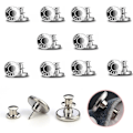 Miniatyrbilde 2 av 5: 10 stk Jeansknapper, 17mm Avtakbare Metall DIY-knapper, Justerbar