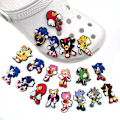 Pikkukuva 1 / 5: #Kenkäkoristeet 20kpl Sonic Hedgehog Sonic Hole -kengät kenkänapit so#