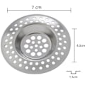 Miniatyrbillede 1 af 5: #4 x Filter - Rustfrit Stål Si til Vask, Håndvask, Badekar#