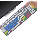 Miniatyrbild 2 av 5: #All-in-one tangentbordsskydd för Dell KM636/KB216/Dell Optiplex 5250#