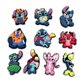 Miniatyrbild 4 av 5: #10 stycken 3D-tofflor prydnader (tecknad monster), skocharm, #