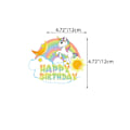 Miniatyrbild 1 av 3: 34 stycken Unicorn-tårta Toppers, Födelsedagstårta Toppers, Cupcake Insatser