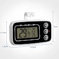 Miniatyrbillede 1 af 5: Køleskabs Termometer Vandtæt Fryser Termometer med Krog Max/