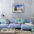 Miniatyrbild 3 av 5: #Juldiamanter för vuxna, vinter 5D diamantmålning#