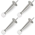 Miniatyrbilde 2 av 5: 4-pakks Heavy Duty Solid Rigid Dørstopp med Myk Gummispiss, Zi