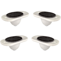 Miniatyrbillede 2 af 5: #4 stk. Selvklæbende Drejelige Hjul, Universal 360° Rotation Transf#