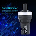Miniatyrbillede 1 af 5: #10k Frekvensomformer Panelmonteret VSD VFD Potentiometer, Variabel