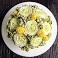 Miniatyrbillede 5 af 5: #3 Stykker Austin Rose Sprøjtetuller, Rustfrit Stål Blomsterblad#