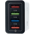 Miniatyrbilde 3 av 5: USB-vegglader, 4 porter/Intelligent funksjon og ultrasnabb 3.