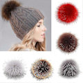 Pikkukuva 2 / 4: 12cm Tekoturkis Pörröinen Pompom Pallo Riipus Hattu Laukku Kengät DIY Tarvikkeet