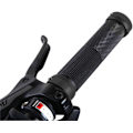 Miniatyrbilde 3 av 4: Hvite sykkelstyregrep, 1 par, MTB BMX grep, lengde 13 cm D