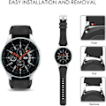 Miniatyrbillede 4 af 4: #Kompatibel med rem Galaxy Watch 3 45mm/Gear S3 Frontier/Classi#