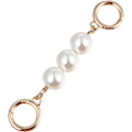 Miniatyrbillede 2 af 5: #Taskekædeforlænger Imitation Perle Bead Udskiftningskæde S#