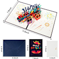 Pikkukuva 1 / 4: #Syntymäpäiväkortti, 3D Pop-Up -kortti, Lasten tervehdyskortti kirjekuorella,#