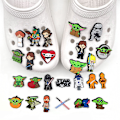 Miniatyrbillede 2 af 5: #25 Stykker 3D Clog-Sandaler Pynt, Sko Charms, Søde Sko Pynt#