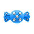 Miniatyrbild 5 av 5: #9 stycken 3D godis clog sandaler prydnader, skocharm, söta skor#