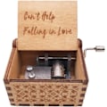 Miniatyrbild 1 av 5: #Miniatyr Trälåda med Handgraverad Vev för Jul, Va#