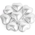 Miniatyrbillede 3 af 5: #Hjerteformede Balloner, 30 stk Sølv Hjerte Ballon, Hjerte Ballon#