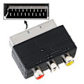Pikkukuva 2 / 3: #A/V - 20-nastainen SCART-sovitin#