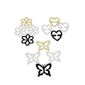Miniatyrbillede 3 af 3: #Ryg BH-klips Skjult BH-stropp Konverter - Pakke med 3 Sort Hvid#