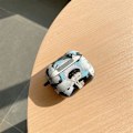 Miniatyrbillede 1 af 5: TPU beskyttelsesetui til tredje generations Airpods (blå baggrund