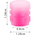 Miniatyrbillede 1 af 5: #12 Pak Fluorescerende Bil Dækventilhætter, Universal Lysende#