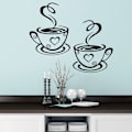 Miniatyrbillede 5 af 5: #Kaffekop Design Vægstickers Hjem Dekaler Køkken Restaurant D#