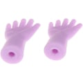 Miniatyrbillede 4 af 5: 18 stk. Gummi Nålbeskyttere Spidser Hætter Stopper til Strikning