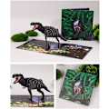 Pikkukuva 3 / 5: #3D Pop Up, Tyrannosaurus [Syntymäpäiväkortti] [Tervehdykortti] [Valmistujaiskortti]