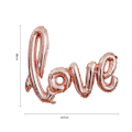 Miniatyrbillede 1 af 3: #Kærlighedsbrev Folieballon Bryllup Jubilæum Valentinsdag Fest#