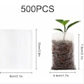 Miniatyrbillede 1 af 5: #500 stk. 8x10cm Versailles Biologisk Nedbrydelige Puder til Frøplanter Ikke-vævet#