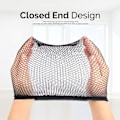 Miniatyrbillede 3 af 5: #6PCS Sort Mesh Hårnet, Lukket Ende Hårnet, Liner Wea#