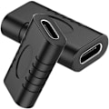 Miniatyrbild 2 av 5: 2 st USB-C-kopplingar, Typ C hona till hona-adapter, USB-C USB 3