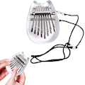 Miniatyrbilde 2 av 4: #1 Stykke (Klar Katt) 8-Tast Kalimba, Limba, Barneinstrument