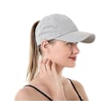 Miniatyrbillede 3 af 4: Ponytail Baseball Cap, Letvægts Justerbar Hurtigtørrende Åndbar