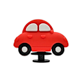 Miniatyrbild 4 av 5: #6 stycken 3D transportprydnader sandaler träskor, skocharm,#