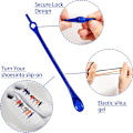 Miniatyrbilde 1 av 5: #Elastiske silikonlisser Elastiske Spesielle Lissefrie Lisser Ingen Knyting#