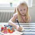 Pikkukuva 5 / 5: 3D-syntymäpäiväpop up -kortit, HYVÄÄ SYNTYMÄPÄIVÄÄ pop up -kortit, ainutlaatuiset