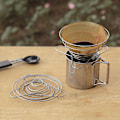 Miniatyrbillede 1 af 4: Kaffefilter i rustfrit stål, sammenklappelig kop i rustfrit stål h