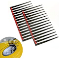 Pikkukuva 2 / 5: Auton ripset, auton ajovalon tarrat mustat auton ripset auto st#