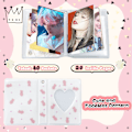 Miniatyrbild 1 av 5: #3 Tums K-Pop Fotocardsmapp (Vit - Hängehänge ingår ej), Pe#