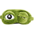 Miniatyrbillede 3 af 5: #Sød Frø Nyhedstegning Dyr Sove Søvnmaske Øjenmaske C#