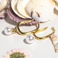 Pikkukuva 4 / 5: #Helmi Cuff Clip Korvakorut Riippuva Non Pierced Korvat 14K Kulta#