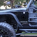 Miniatyrbillede 5 af 5: (Sort, 20 Cm) Off Road Stickers Stjerner Militær US Army Forskellige